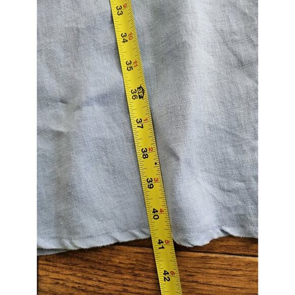 Goddess Gear Organic Linen Dress Women's XL Lagenlook Beach Made in USA - Picture 6 of 11